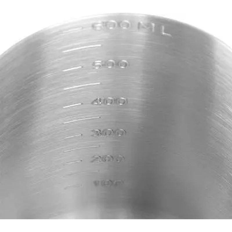 Casa si Gradina - Bucatarie si vesela - Cani si pahare - Cani si cesti - Cana pentru spumarea laptelui ECG Milk Jug Lucido, 600ml, otel inoxidabil - Infinity.ro