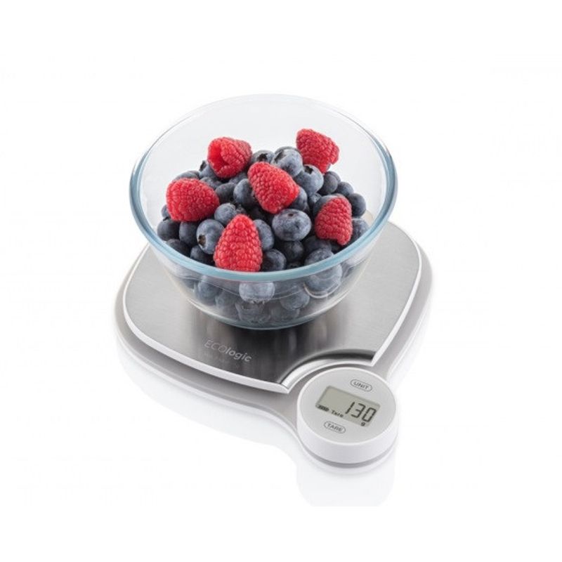 Casa si Gradina - Bucatarie si vesela - Ustensile bucatarie - Ustensile de masurat de bucatarie - Cantar digital de bucatarie ETA ECOlogic 4770 90000, nu necesita baterii, 5 Kg, TARA, otel inoxidabil - Infinity.ro
