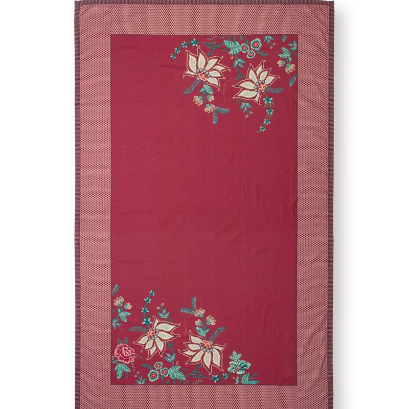Casa si Gradina - Textile si covoare - Textile bucatarie - Fete de masa - Fata de masa Flower Festival roz - 140 x 180 cm - Infinity.ro