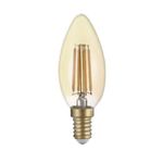 Casa si Gradina - Corpuri si surse de iluminat - Becuri si tuburi neon - Becuri - Bec led lumanare Vintage 4W (27W), E14, C37, 400 lm, lumina calda (2500K), Optonica - Infinity.ro