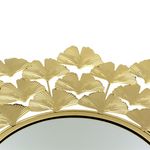Casa si Gradina/Decoratiuni/Oglinzi - Oglinda aurie cu rama metalica 52 cm - Infinity.ro