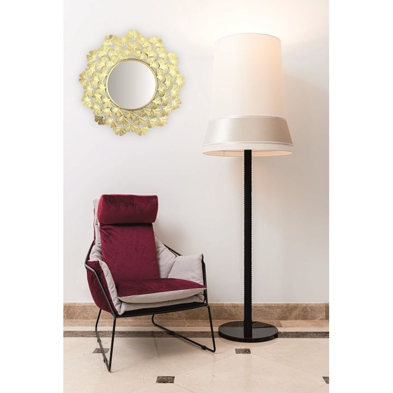 Casa si Gradina/Decoratiuni/Oglinzi - Oglinda aurie cu rama metalica 52 cm - Infinity.ro