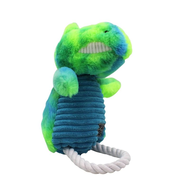 Petshop - Accesorii petshop - Jucarii animale - Jucarii interactive animale - Jucarie dinozaur verde cu sunet pentru caini - Infinity.ro