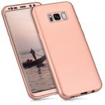 Laptop, Telefoane si Tablete - Telefoane mobile si accesorii - Accesorii Telefoane - Huse telefoane - Husa pentru Samsung Galaxy S8 Plus, Silicon, Rose Gold, 42755.31 - Infinity.ro