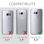 Laptop, Telefoane si Tablete - Telefoane mobile si accesorii - Accesorii Telefoane - Huse telefoane - Husa pentru Samsung Galaxy S8 Plus, Silicon, Rose Gold, 42755.31 - Infinity.ro