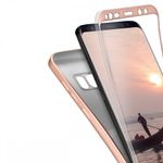 Laptop, Telefoane si Tablete - Telefoane mobile si accesorii - Accesorii Telefoane - Huse telefoane - Husa pentru Samsung Galaxy S8 Plus, Silicon, Rose Gold, 42755.31 - Infinity.ro
