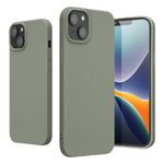 Laptop, Telefoane si Tablete - Telefoane mobile si accesorii - Accesorii Telefoane - Huse telefoane - Husa Kwmobile pentru Apple iPhone 14 Plus, Silicon, Verde, 59076.172 - Infinity.ro