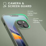 Laptop, Telefoane si Tablete - Telefoane mobile si accesorii - Accesorii Telefoane - Huse telefoane - Husa Kwmobile pentru Apple iPhone 14 Plus, Silicon, Verde, 59076.172 - Infinity.ro