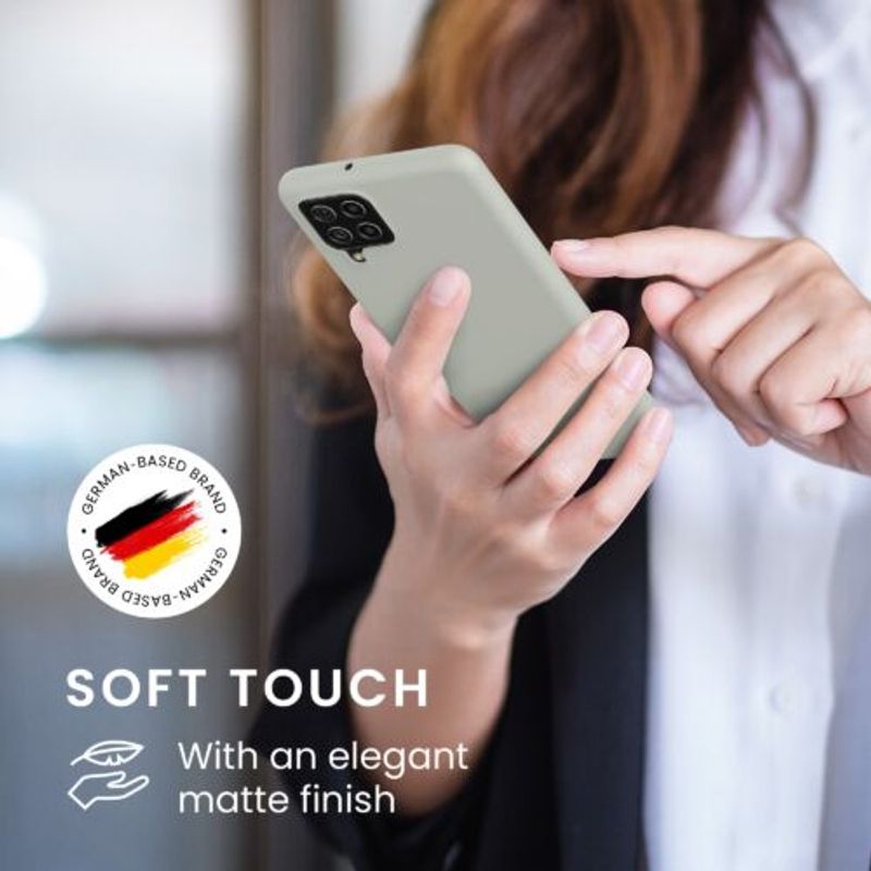 Laptop, Telefoane si Tablete - Telefoane mobile si accesorii - Accesorii Telefoane - Huse telefoane - Husa pentru Samsung Galaxy A22, Silicon, Verde, 55493.70, Kwmobile - Infinity.ro