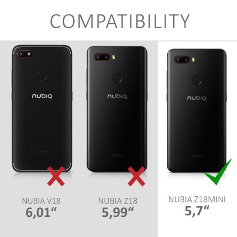 Laptop, Telefoane si Tablete - Telefoane mobile si accesorii - Accesorii Telefoane - Huse telefoane - Husa pentru ZTE Nubia Z18 mini, Silicon, Negru, 46282.47 - Infinity.ro