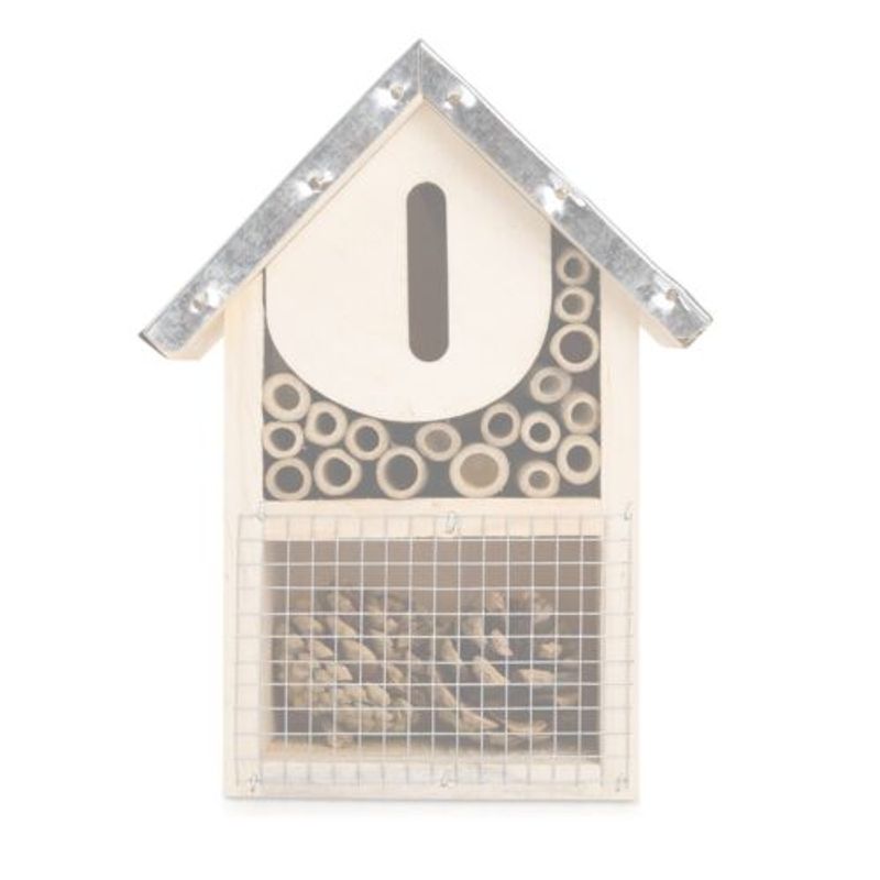 Petshop - Accesorii petshop - Culcusuri si custi - Custi interior si exterior - Hotel de insecte din lemn, S, 20cm, 46743.1 - Infinity.ro