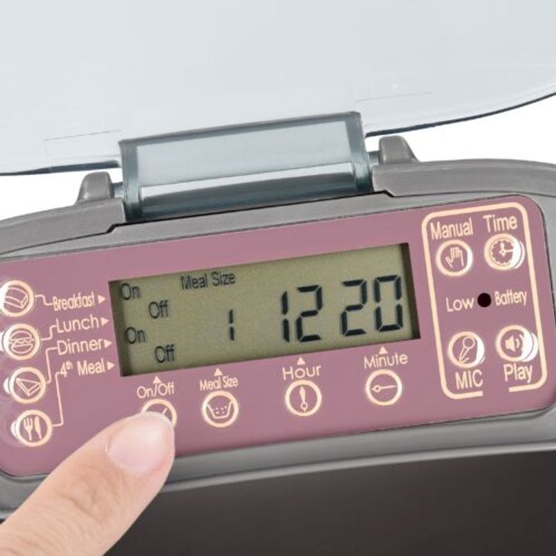 Petshop - Accesorii petshop - Castroane si adapatori - Hranitor automat pentru caini si pisici, 6 litri, 44769.03 - Infinity.ro