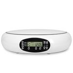 Petshop - Accesorii petshop - Castroane si adapatori - Dispenser automat de mancare pentru animale de companie Navaris, 4 mese/zi, 1.6 l, 51148.02 - Infinity.ro