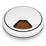 Petshop - Accesorii petshop - Castroane si adapatori - Dispenser automat de mancare pentru animale de companie Navaris, 4 mese/zi, 1.6 l, 51148.02 - Infinity.ro