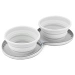 Petshop - Accesorii petshop - Castroane si adapatori - Set 2 Boluri pliabile pentru caini Navaris cu geanta de transport, 55167.25 - Infinity.ro
