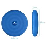 Sport si Outdoor - Accesorii si echipamente sportive - Gimnastica - Perna gonflabila pentru gimnastica/ scaun cu pompa, 33 cm, 49286.04 - Infinity.ro