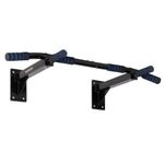 Sport si Outdoor - Fitness - Aparate fitness - Aparate si banci multifunctionale - Statie de fitness pentru tractiuni Navaris cu manere din spuma, max 150 Kg, 93 x 50.5 x 18 cm, 54176.01 - Infinity.ro