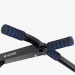 Sport si Outdoor - Fitness - Aparate fitness - Aparate si banci multifunctionale - Statie de fitness pentru tractiuni Navaris cu manere din spuma, max 150 Kg, 93 x 50.5 x 18 cm, 54176.01 - Infinity.ro