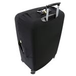 Sport si Outdoor - Articole de voiaj - Genti voiaj - Husa pentru troler marime L, Kwmobile, Negru/Alb, Lycra, 45230.3.03 - Infinity.ro