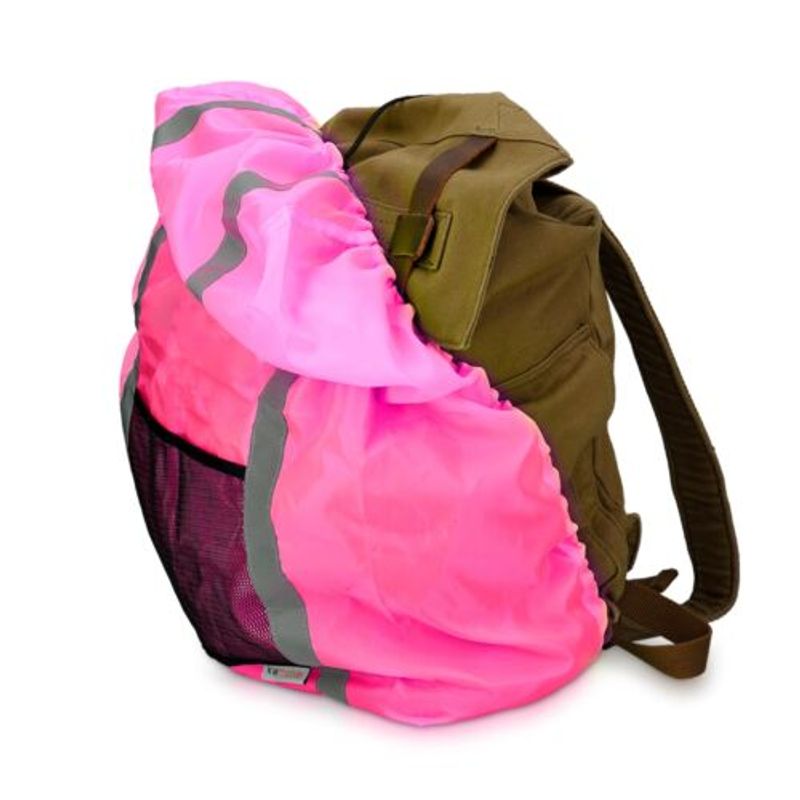 Sport si Outdoor - Articole de voiaj - Rucsacuri - Husa rucsac reflectorizanta, impermeabila, 64 x 84 cm, 49114.08 - Infinity.ro