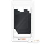 Carti si Birotica - Birotica - Accesorii de birou - Accesorii arhivare - Set 3 Huse card bancar pentru telefon, Kwmobile, Negru, Silicon, 49594.02 - Infinity.ro