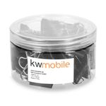 Carti si Birotica - Birotica - Accesorii de birou - Accesorii arhivare - Set 50 Clipsuri pentru documente 25 mm, Kwmobile, Negru, Metal, 49442.03 - Infinity.ro