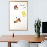 Carti si Birotica - Birotica - Accesorii de birou - Table si clipboard-uri - Tabla magnetica combinata cu creta Navaris, 60 x 40 cm, 46082.02 - Infinity.ro