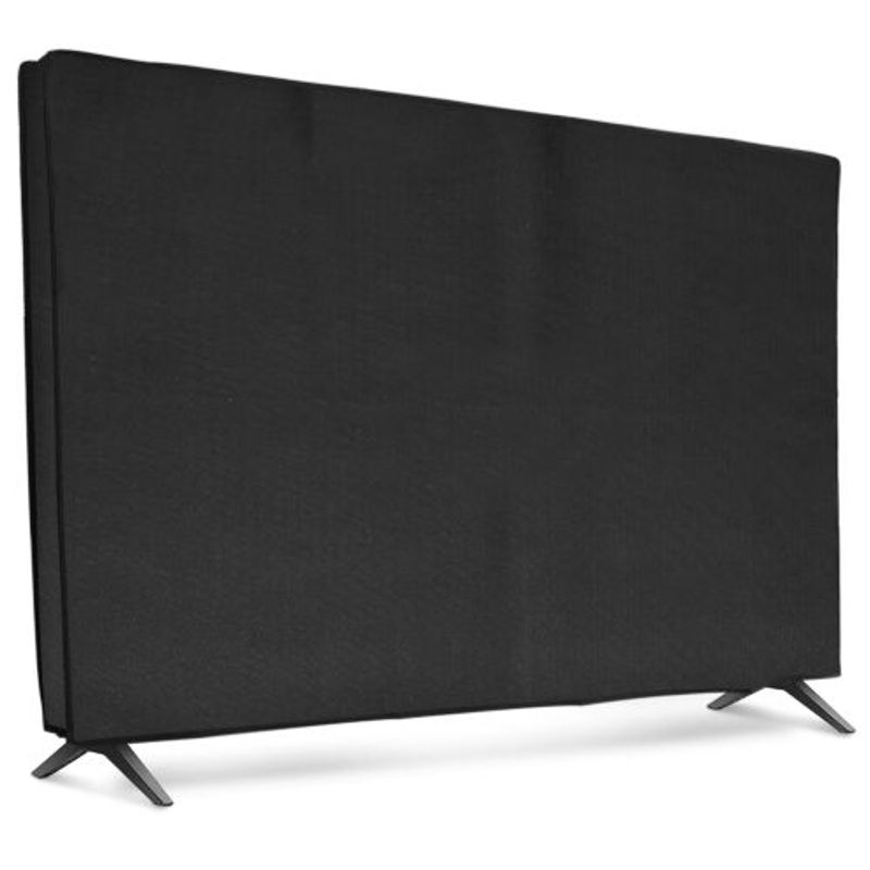 TV, Audio-Video si Foto - Accesorii TV si audio - Accesorii TV - Husa de praf pentru televizor 43 inch, Kwmobile, Negru, Textil, 51701.01 - Infinity.ro