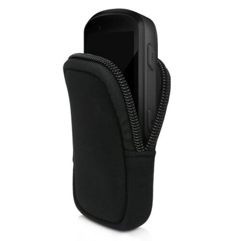 Sport si Outdoor - Ciclism - Accesorii pentru biciclete - Accesorii electrice si ciclocomputere - Husa de protectie pentru GPS Garmin Edge 530/Edge 830, Kwmobile, Negru, Neopren, 51690.01 - Infinity.ro