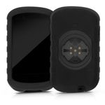 Sport si Outdoor - Ciclism - Accesorii pentru biciclete - Accesorii electrice si ciclocomputere - Husa de protectie pentru GPS Garmin Edge 830, Kwmobile, Negru, Silicon, 49316.01 - Infinity.ro