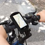 Sport si Outdoor - Ciclism - Accesorii pentru biciclete - Accesorii electrice si ciclocomputere - Husa de protectie pentru GPS Garmin Edge 1030/Edge 1030 Plus, Kwmobile, Negru, Silicon, 43314.01 - Infinity.ro