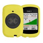 Sport si Outdoor - Ciclism - Accesorii pentru biciclete - Accesorii electrice si ciclocomputere - Husa de protectie pentru GPS Garmin Edge 530, Kwmobile, Galben, Silicon, 49315.06 - Infinity.ro