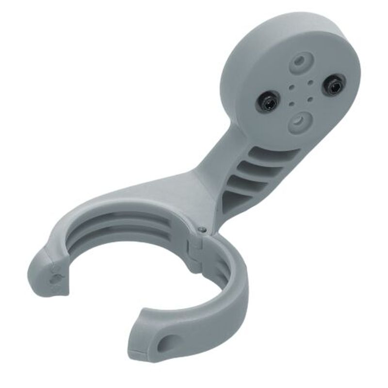 Sport si Outdoor - Ciclism - Accesorii pentru biciclete - Suporturi accesorii biciclete - Suport bicicleta pentru GPS Garmin Edge, Kwmobile, Gri/Negru, Plastic, 42698.12 - Infinity.ro