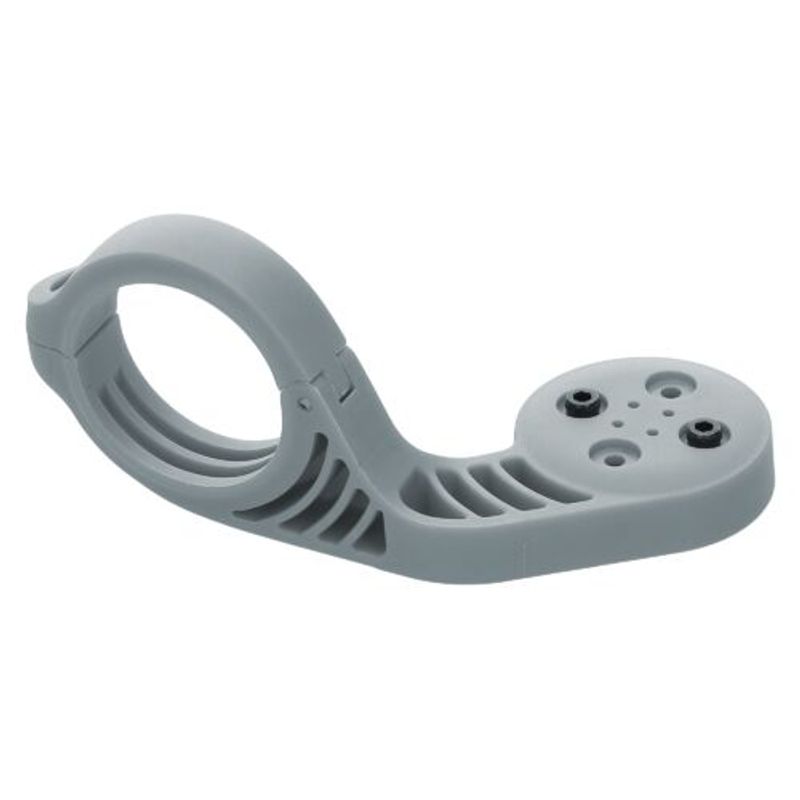 Sport si Outdoor - Ciclism - Accesorii pentru biciclete - Suporturi accesorii biciclete - Suport bicicleta pentru GPS Garmin Edge, Kwmobile, Gri/Negru, Plastic, 42698.12 - Infinity.ro