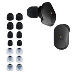 TV, Audio-Video si Foto - Portabile audio - Casti audio - Set 14 Varfuri de schimb pentru casti Sony WF-1000XM3/WF-1000XM4, Kwmobile, Negru/Transparent, Silicon, 50710.01 - Infinity.ro