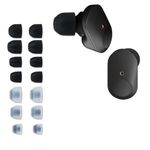 TV, Audio-Video si Foto - Portabile audio - Casti audio - Set 14 Varfuri de schimb pentru casti Sony WF-1000XM3/WF-1000XM4, Kwmobile, Negru/Transparent, Silicon, 50710.01 - Infinity.ro