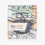 Laptop, Telefoane si Tablete - Telefoane mobile si accesorii - Accesorii Telefoane - Huse telefoane - Husa pentru casti Huawei FreeBuds 4i, Kwmobile, Negru/Alb, Silicon, 58153.01 - Infinity.ro