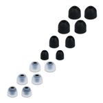 TV, Audio-Video si Foto - Portabile audio - Casti audio - Set 14 Varfuri de schimb pentru casti Sony WF-1000XM3/WF-1000XM4, Kwmobile, Negru/Transparent, Silicon, 50710.01 - Infinity.ro