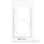 TV, Audio-Video si Foto - Portabile audio - Casti audio - Curea pentru casti Apple AirPods 3/AirPods 2/AirPods Pro, Kwmobile, Alb, Silicon, 41313.02 - Infinity.ro