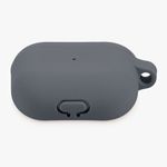 Laptop, Telefoane si Tablete - Telefoane mobile si accesorii - Accesorii Telefoane - Huse telefoane - Husa pentru casti Apple AirPods 3, Kwmobile, Gri, Silicon, 56655.22 - Infinity.ro
