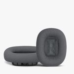 TV, Audio-Video si Foto - Portabile audio - Casti audio - Set 2 Perne de urechi pentru casti Apple AirPods Max, Kwmobile, Gri, Piele ecologica, 55895.19 - Infinity.ro