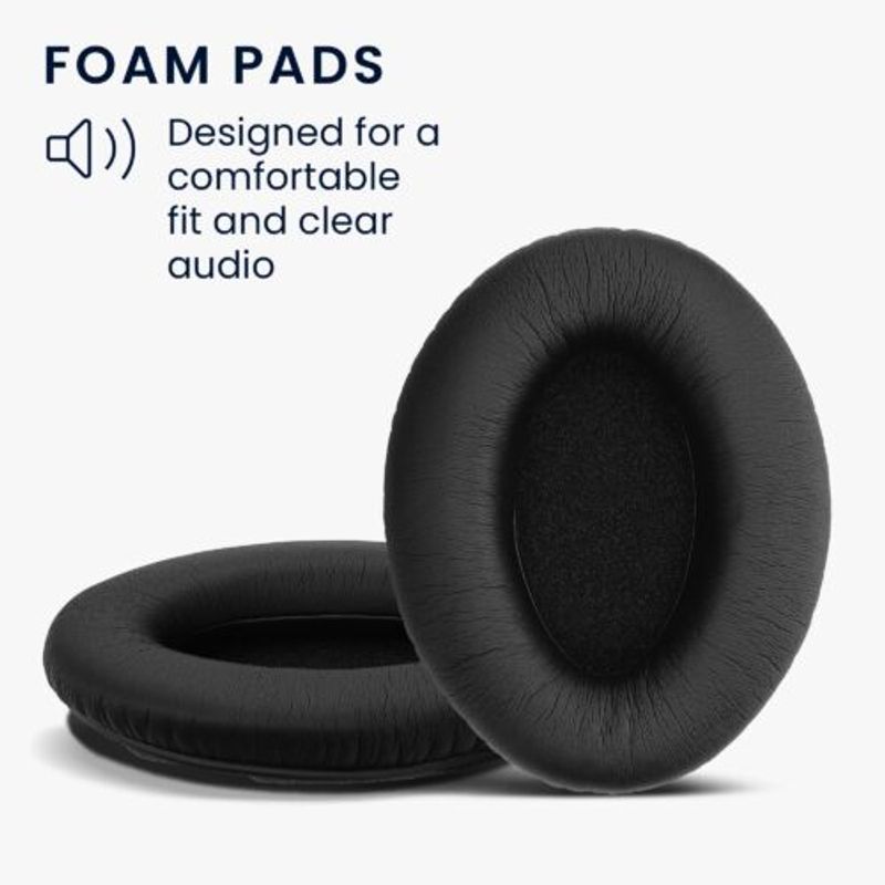 TV, Audio-Video si Foto - Portabile audio - Casti audio - Set 2 Perne de urechi pentru casti Bose A20 Aviation Headset, Kwmobile, Negru, Piele ecologica, 51557.01 - Infinity.ro