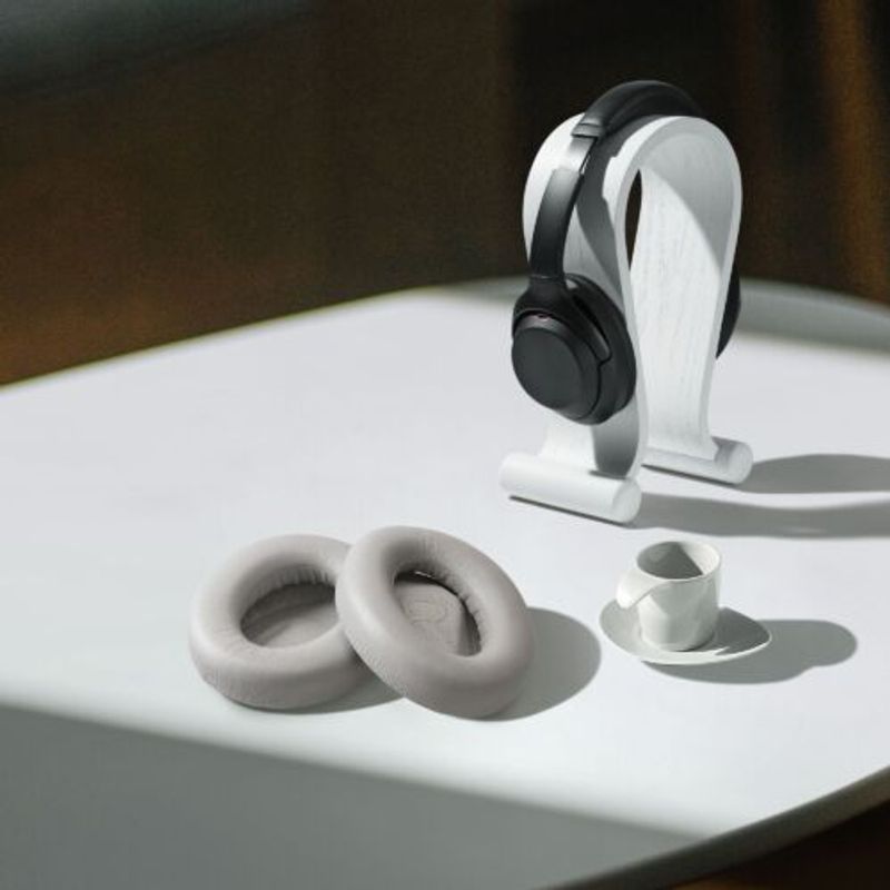 TV, Audio-Video si Foto - Portabile audio - Casti audio - Set 2 Perne de urechi pentru casti Bose Noise Cancelling 700/Noise Cancelling NC700, Kwmobile, Gri, Piele ecologica, 59284.22 - Infinity.ro