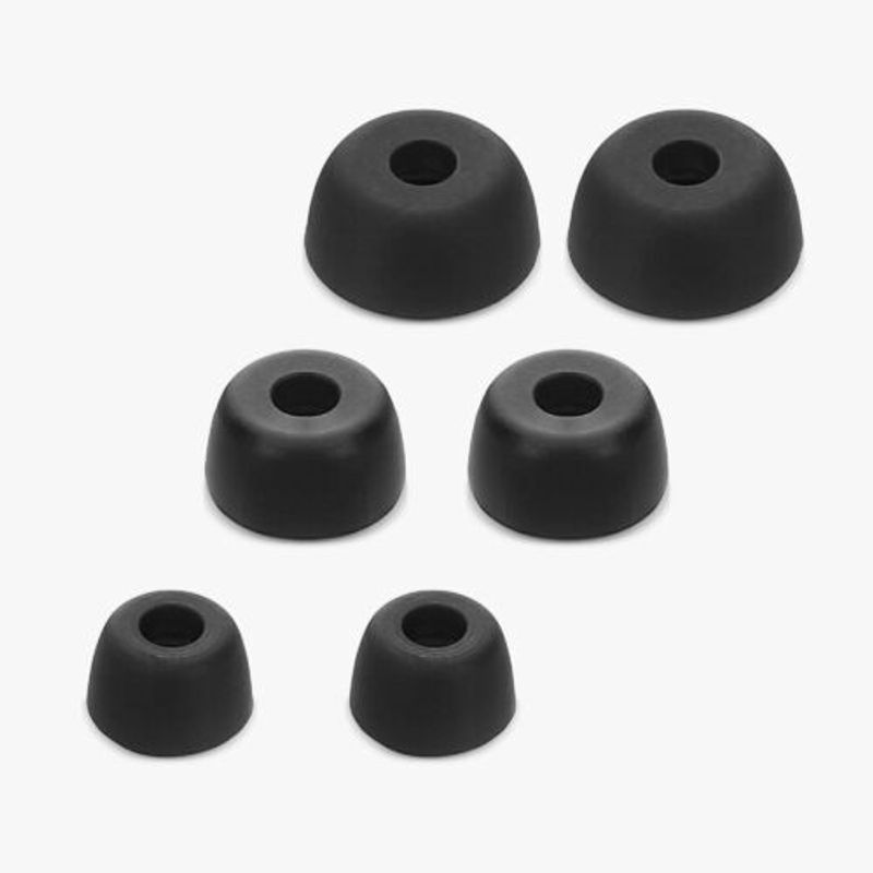 TV, Audio-Video si Foto - Portabile audio - Casti audio - Set 6 Varfuri de schimb pentru casti Jabra Elite 75t/Elite 65t/Active, Kwmobile, Negru, Silicon, 56868.01 - Infinity.ro
