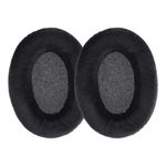 TV, Audio-Video si Foto - Portabile audio - Casti audio - Set 2 Perne de urechi pentru casti Sennheiser HD555/HD518/HD595, Kwmobile, Negru, Textil, 50666.01 - Infinity.ro
