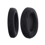 TV, Audio-Video si Foto - Portabile audio - Casti audio - Set 2 Perne de urechi pentru casti Sennheiser HD555/HD518/HD595, Kwmobile, Negru, Textil, 50666.01 - Infinity.ro