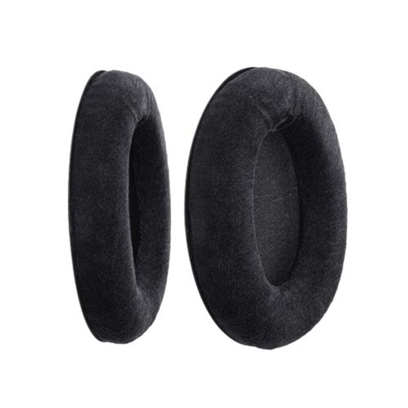TV, Audio-Video si Foto - Portabile audio - Casti audio - Set 2 Perne de urechi pentru casti Sennheiser HD555/HD518/HD595, Kwmobile, Negru, Textil, 50666.01 - Infinity.ro