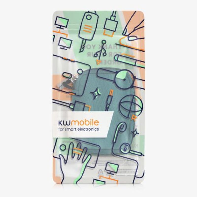 Laptop, Telefoane si Tablete - Telefoane mobile si accesorii - Accesorii Telefoane - Huse telefoane - Husa Kwmobile Universala, Neopren, Verde, 58147.78 - Infinity.ro