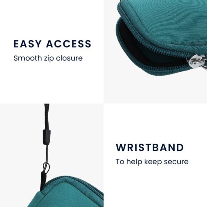 Laptop, Telefoane si Tablete - Telefoane mobile si accesorii - Accesorii Telefoane - Huse telefoane - Husa Kwmobile Universala, Neopren, Verde, 58147.78 - Infinity.ro