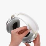 TV, Audio-Video si Foto - Portabile audio - Casti audio - Banda pentru casti Apple Airpods Max, Kwmobile, Alb, Silicon, 56698.02 - Infinity.ro